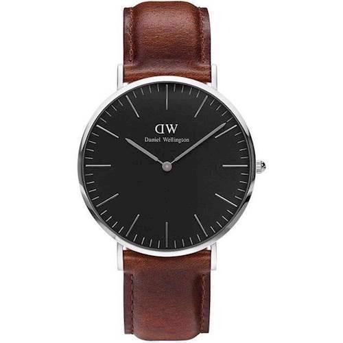 Image of Classic Black St Mawes rustfri stål quartz Herre ur fra Daniel Wellington, DW00100130